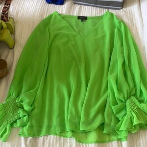 1. state green blouse
